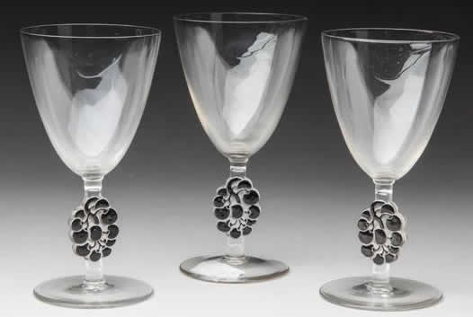 Rene Lalique Thionville Tableware