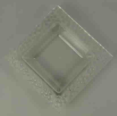 Rene Lalique Square Bowl Thomery
