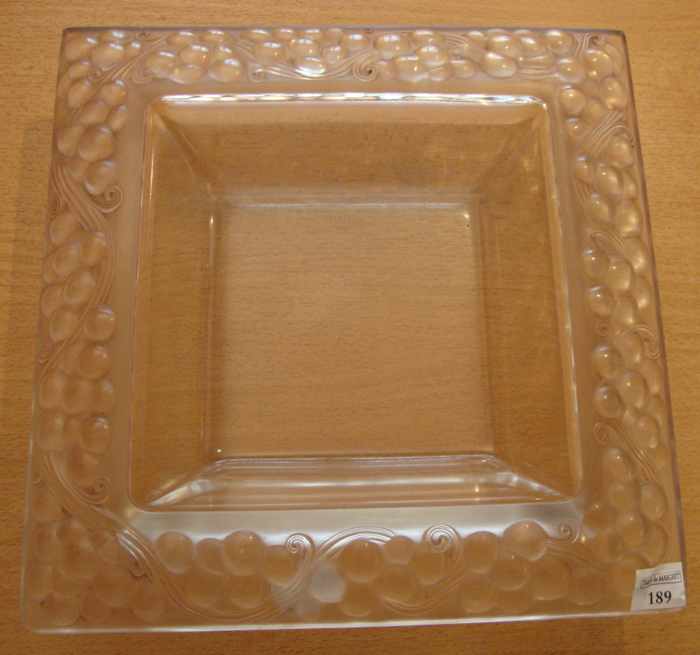 Rene Lalique Coupe Carree Thomery