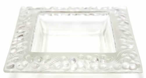 Rene Lalique Square Bowl Thomery