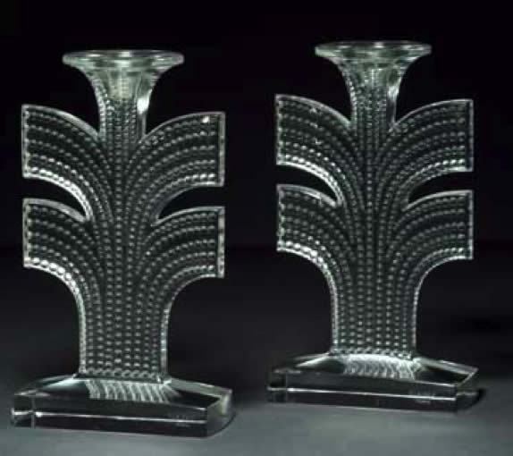 Rene Lalique Candleholder Tokyo