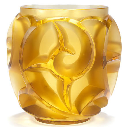 Rene Lalique Vase Tourbillons