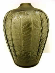 Rene Lalique Vase Tournai