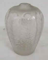 Rene Lalique Vase Tournai