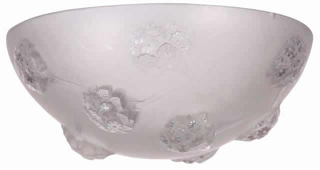 Rene Lalique Bowl Tournon
