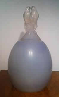 Rene Lalique Vase Tourterelles