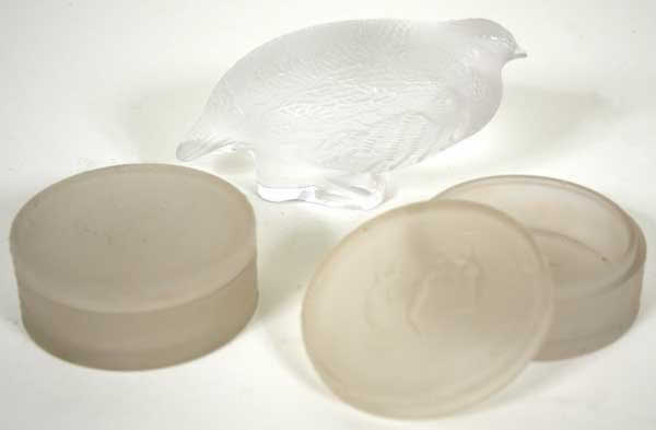 Rene Lalique Box Trois Figurines