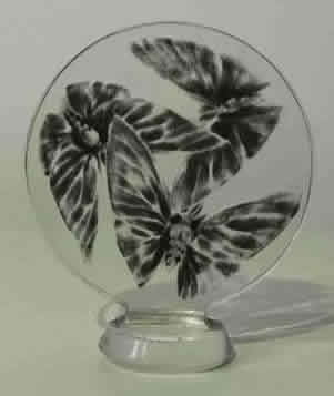 Rene Lalique Cachet Trois Papillons
