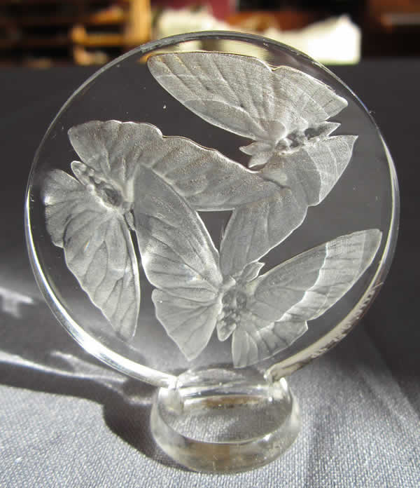 Rene Lalique Letter Seal Trois Papillons
