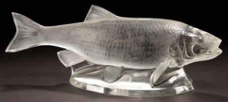 Rene Lalique Table Decoration Truite