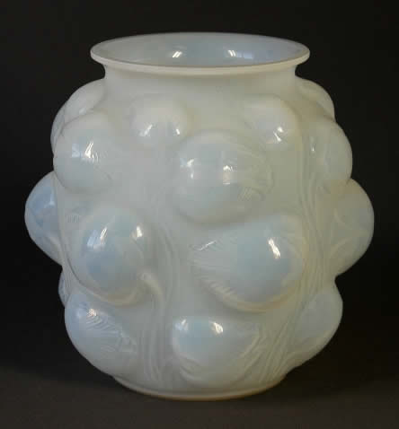 Rene Lalique Vase Tulipes