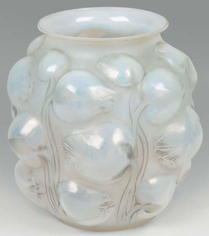 Rene Lalique Vase Tulipes