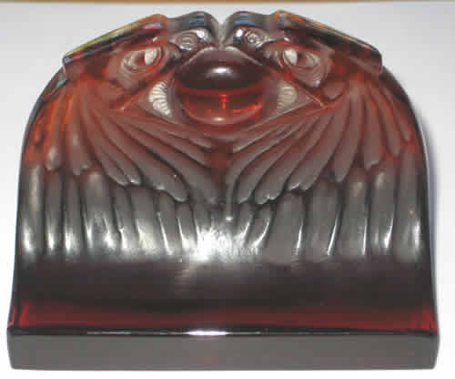 Rene Lalique Paperweight Two Eagles