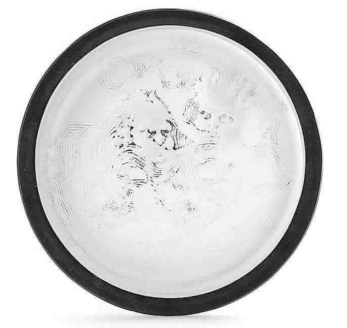 Rene Lalique Ashtray Two Winds