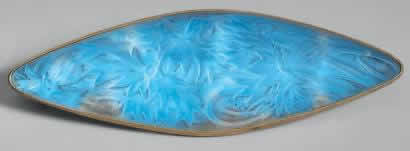 Rene Lalique Un Cabochon Bluets Brooch