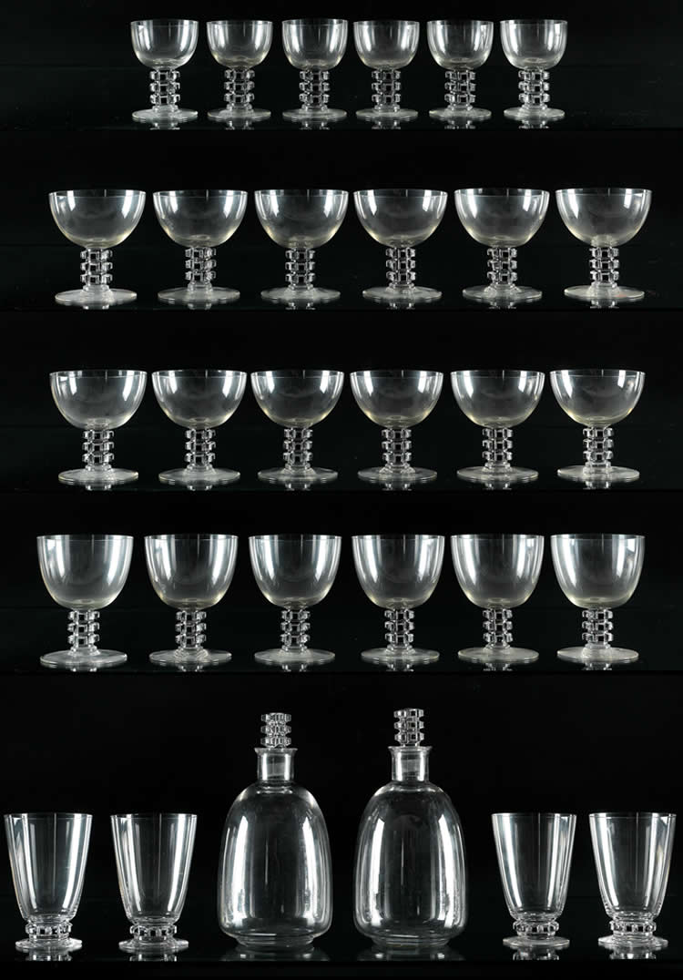 Rene Lalique Tableware Unawihr