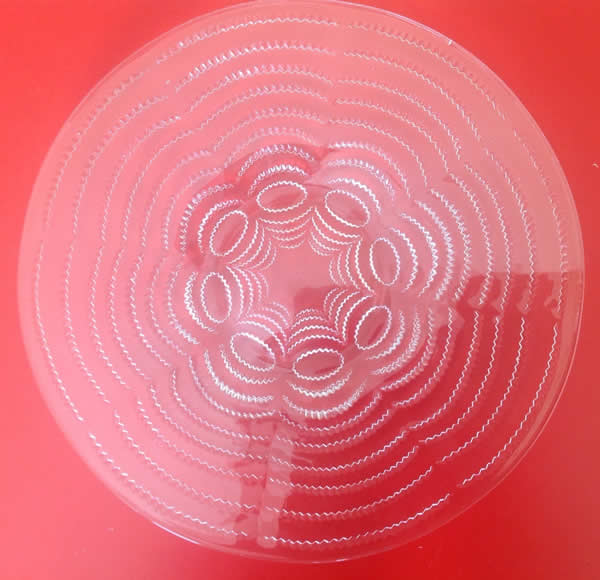 Rene Lalique Vagues Plate