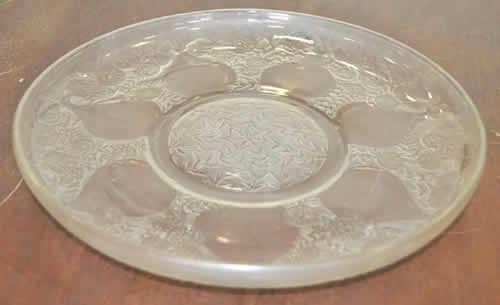Rene Lalique Plate Vases
