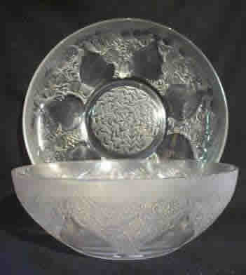 Rene Lalique Coupe Vases