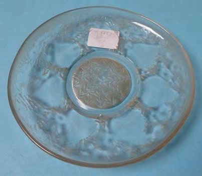 Rene Lalique Plate Vases