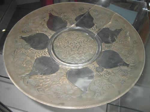 Rene Lalique Plate Vases