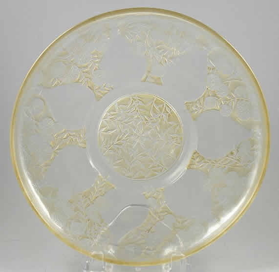 Rene Lalique Plate Vases