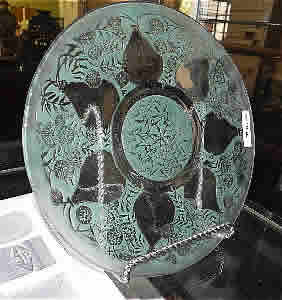 Rene Lalique Plate Vases