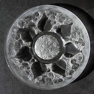 Rene Lalique Plate Vases