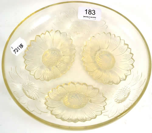 Rene Lalique Bowl Vernon
