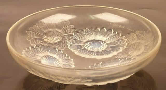 Rene Lalique Bowl Vernon