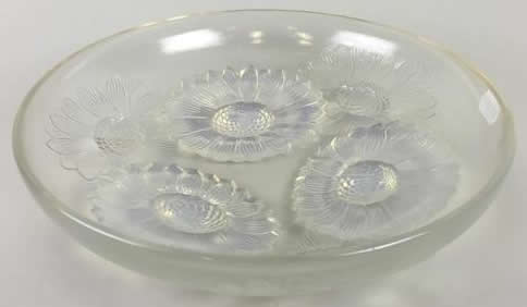 Rene Lalique Shallow Bowl Vernon