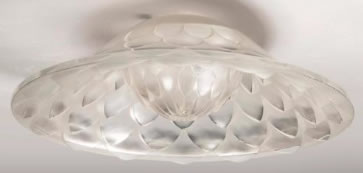 Rene Lalique Chandelier Verone ou Dahlia