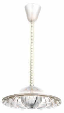 Rene Lalique Light Fixture Verone