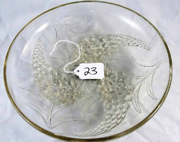 Rene Lalique Bowl Veronique