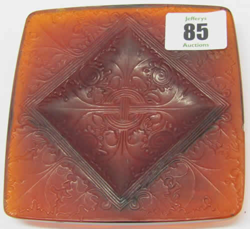 Rene Lalique Ashtray Vezelay