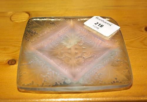 Rene Lalique Ashtray Vezelay