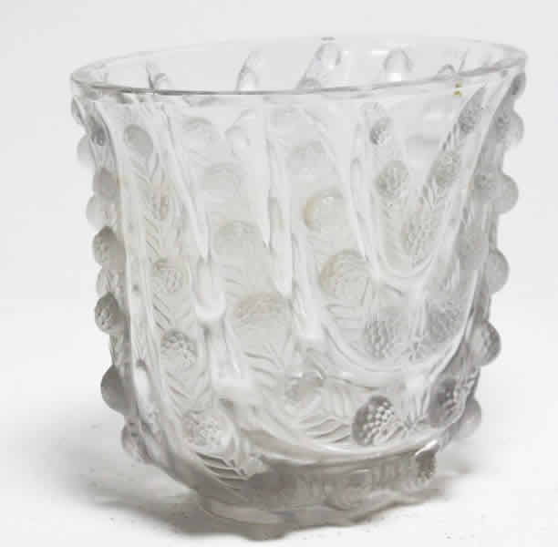 Rene Lalique Vase Vichy