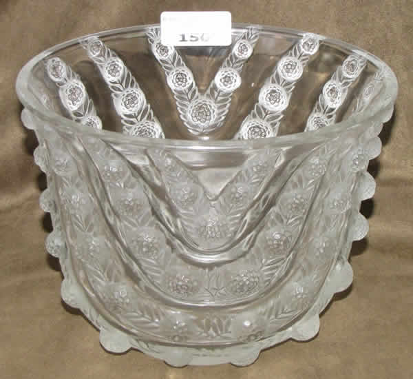 Rene Lalique Vase Vichy