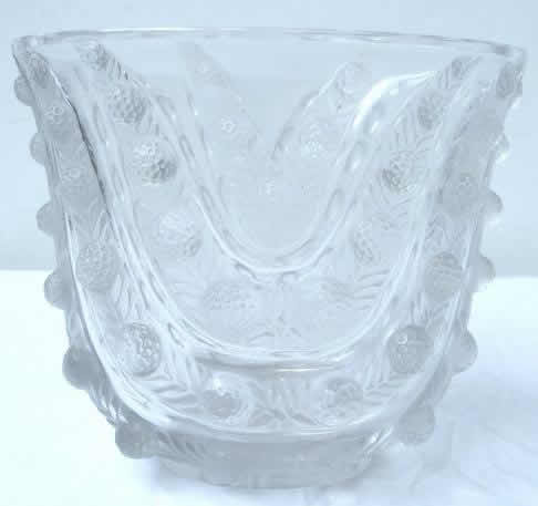 Rene Lalique Vase Vichy