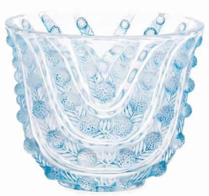 Rene Lalique Vase Vichy