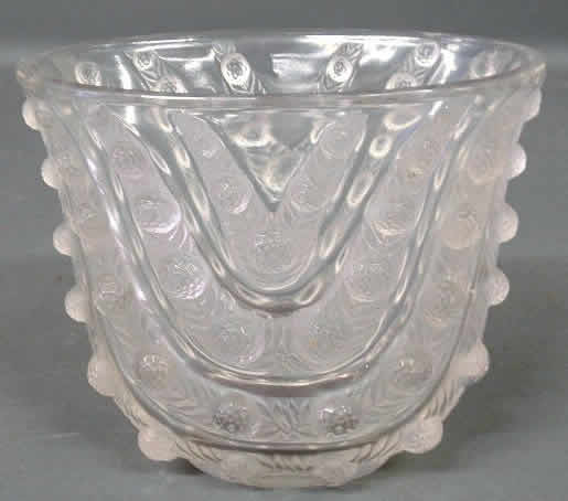 Rene Lalique Vase Vichy