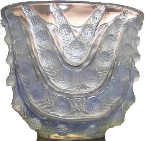 Rene Lalique Vase Vichy