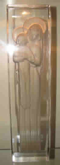 Rene Lalique Statue Vierge a L'Enfant