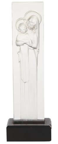 Rene Lalique Statue Vierge a L'Enfant