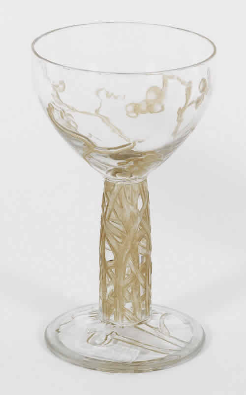 Rene Lalique Vigne Glass