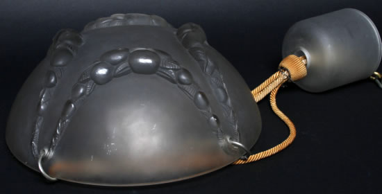 Rene Lalique Light Fixture Villeneuve