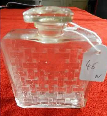 Rene Lalique Perfume Bottle Violette