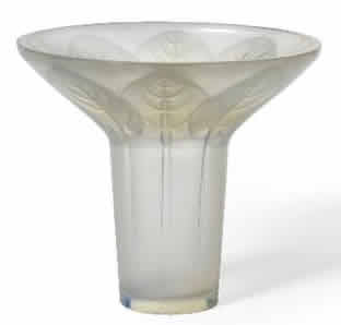 Rene Lalique Vase Violettes