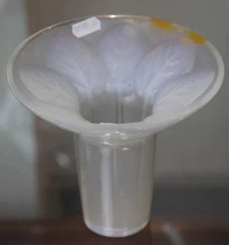Rene Lalique Vase Violettes