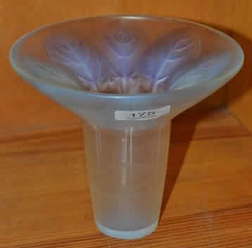 Rene Lalique Vase Violettes